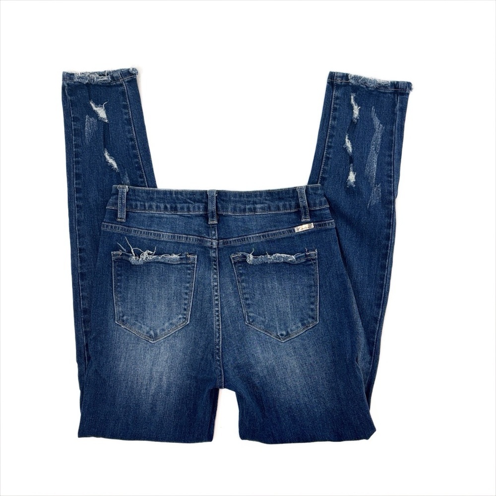 Kancan Ankle Skinny Leg Designer Denim Jeans
